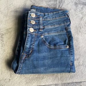 High rise jeans
